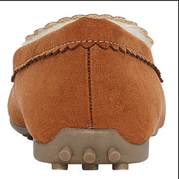 ST.John's Bay Colville Faux Suede Fur Lining Loafers Moccasins Winter Shoes - Picture 4 of 14